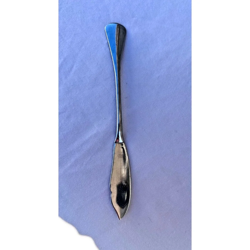 Stainless by Oneida-Cabana sugar spoon and butter knife 6